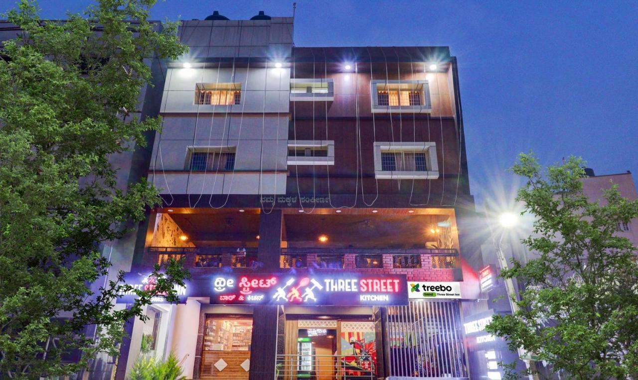 Treebo Three Street Inn Бангалор Экстерьер фото